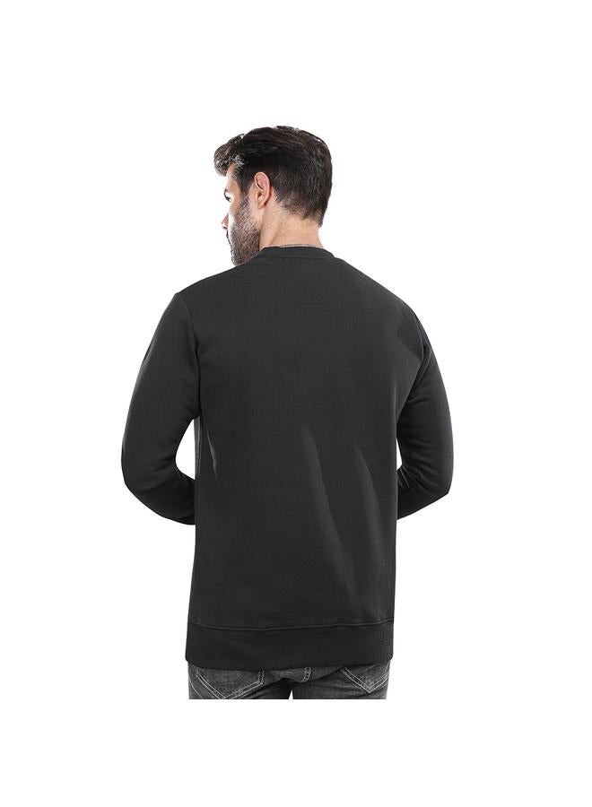 كوب سويت شيرت رجالي كاجوال بياقة دائرية بتصميم ميتاليكا - Image 3