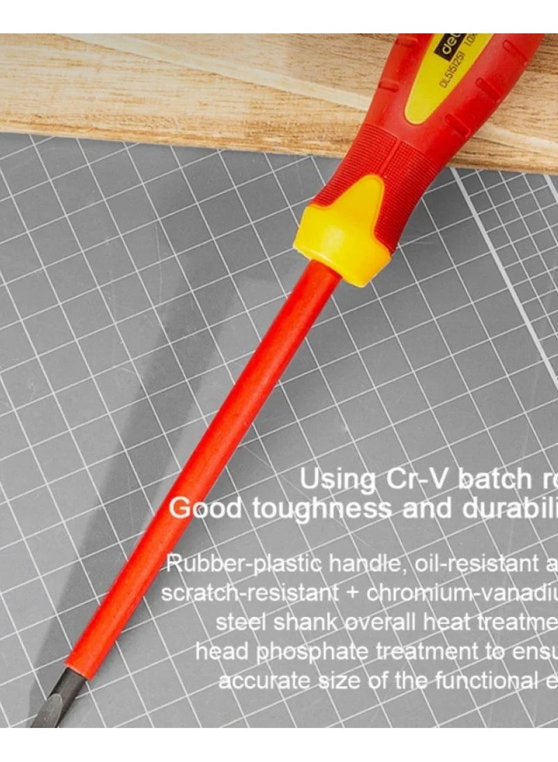 Deli DL5151251 Insulated Screwdriver - 5.5×125mm, High-Quality for Electrical Work - Image 2