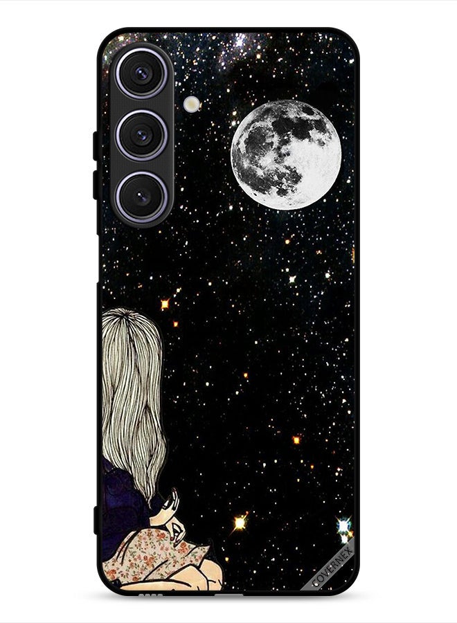 Covernex Samsung Galaxy A26 Protective Case Cover Looking To Moon - Image 1
