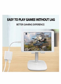 Excefore Lightning to RJ45 Ethernet LAN Network Adapter with Charge Port for Select iPhone, for iPad Models 100Mbps Charging Plug and Play  - Image 5