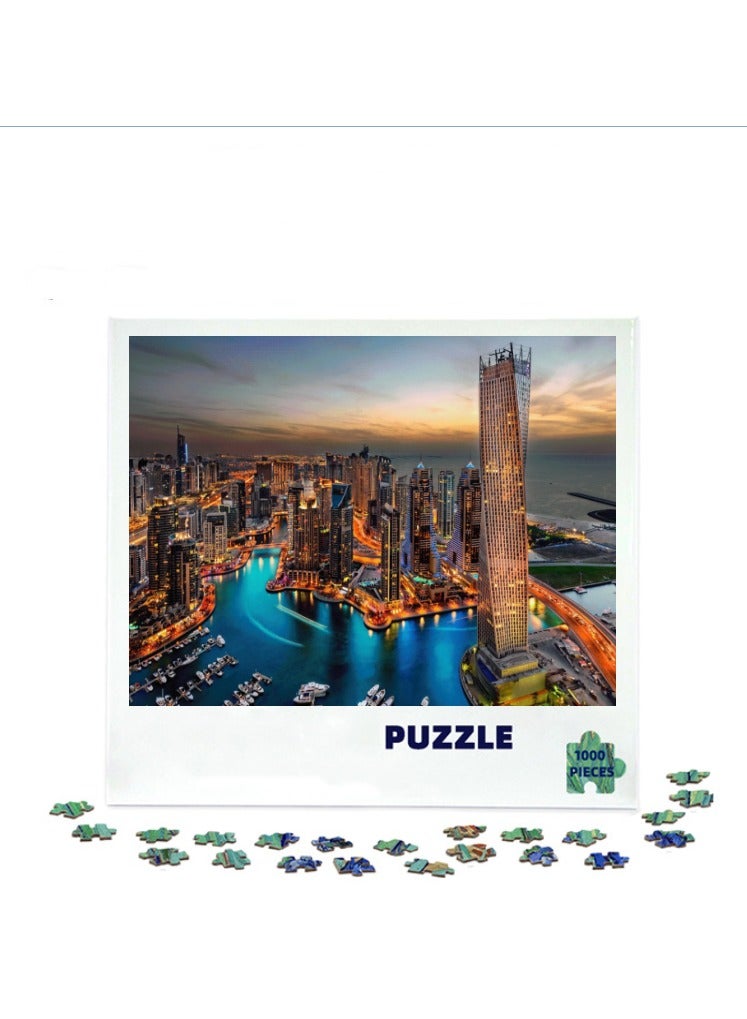 Anna 1000-Piece Scenic Jigsaw Puzzle for Home Decor and Leisure - Image 1