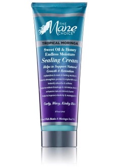 THE MANE CHOICE The Mane Choice Tropical Moringa Sweet Oil & Honey Endless Moisture Sealing Cream 8 Oz & Restorative Hair Spray 8 Fl Oz Bundle  - Image 2