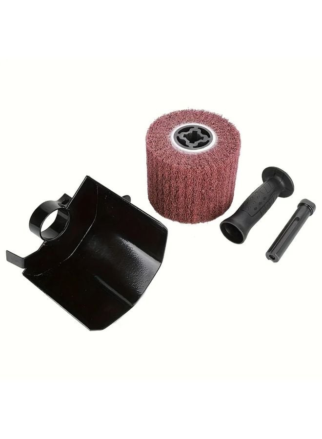 Portable Angle Grinder Polisher M14 Metal Finishing Machine With Sanding Disc - Image 4