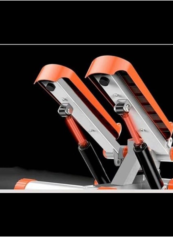 Generic - Mini Steppers for Exercise, Adjustable Stepper Machine with Resistance Bands and LCD Display, Portable Climber Stair Stepping Fitness Machine for Beginners and Professionals - Image 1