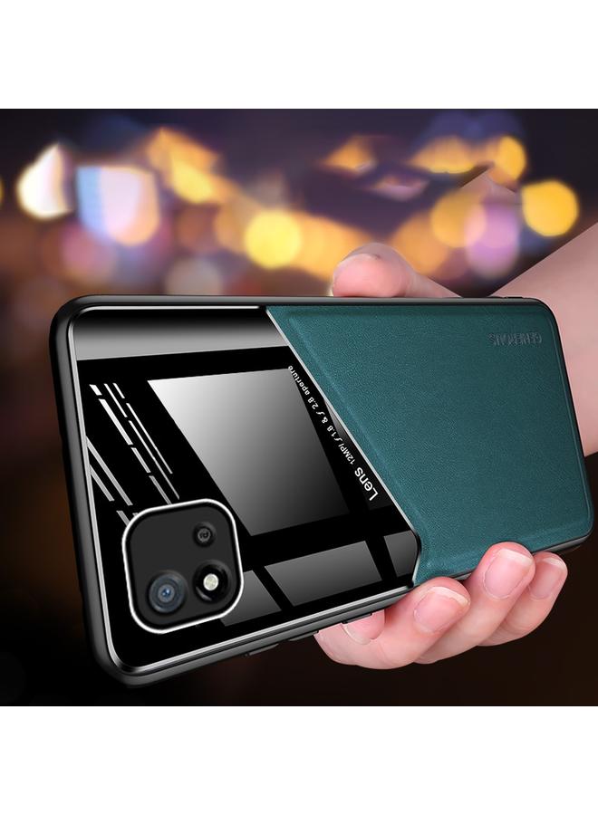 اس-توب جراب هاتف Realme C20 مصنوع من الجلد العضوي والزجاج العضوي - Image 4