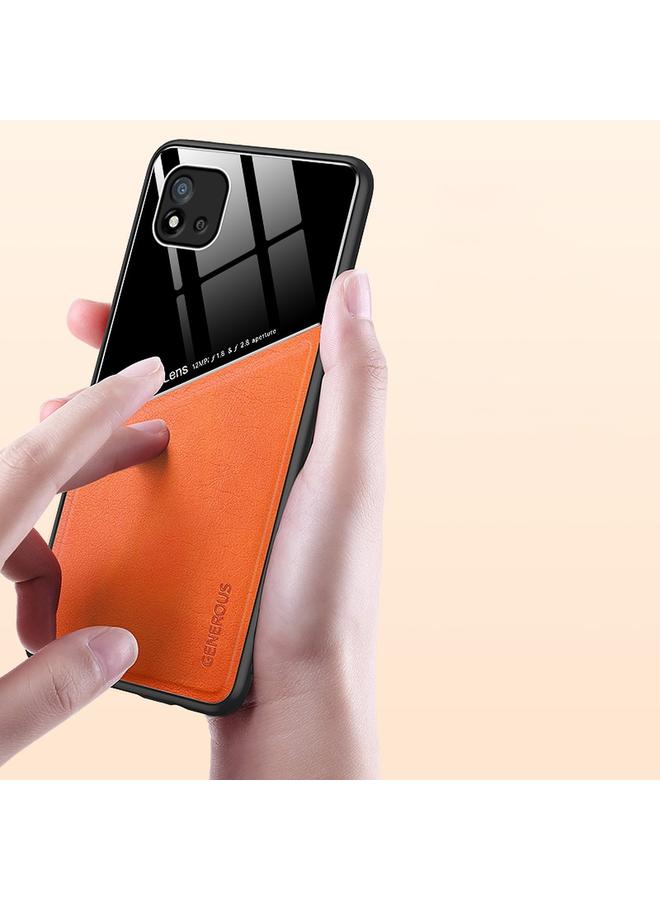 اس-توب جراب هاتف Realme C20 مصنوع من الجلد العضوي والزجاج العضوي - Image 5