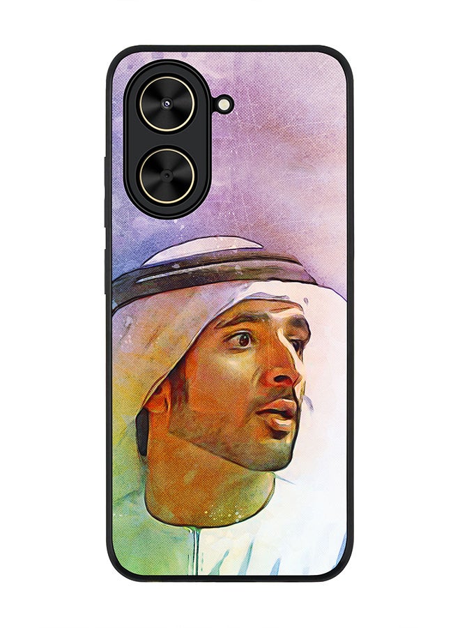 Stylizedd For Xiaomi Poco C71 / Redmi A5 4G Case,Slim fit Camera Protection, Shockproof Thin Phone cover  -  Fazza Sheikh Hamdan