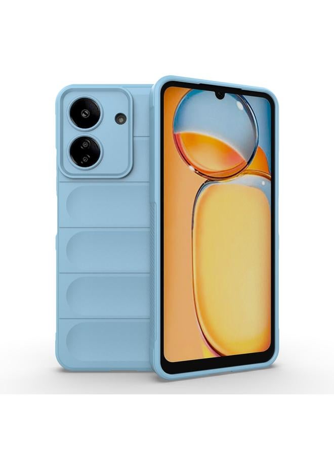 The Bros Case For Xiaomi Redmi 13C 4G Global Magic Shield TPU + Flannel Phone Case