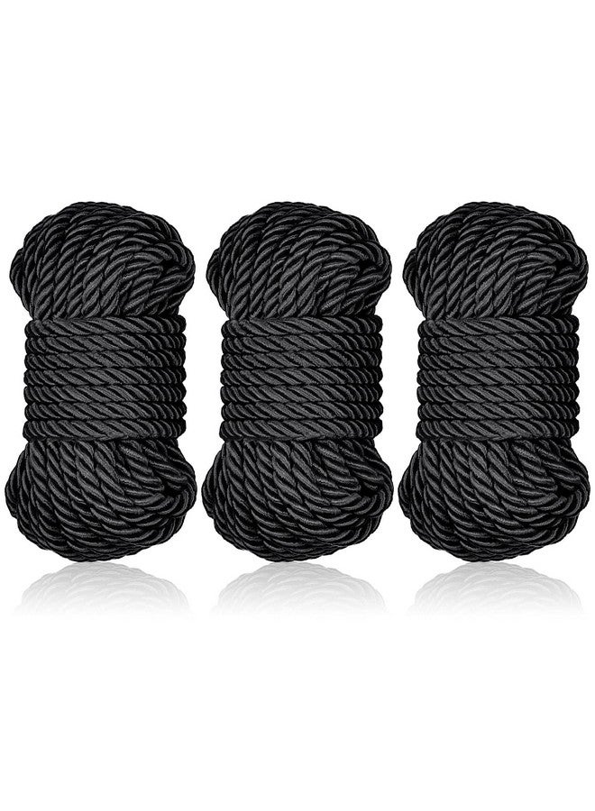 Shappy Braided Twisted Silk Ropes 8Mm Diameter Soft Solid Braided Twisted Ropes Decorative Twisted Satin Shiny Cord Rope For All Purpose And Diy Craft - Image 2