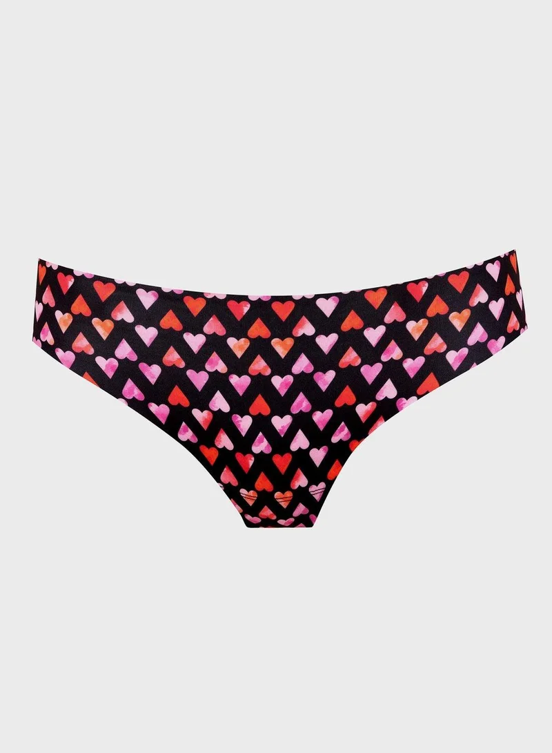 DeFacto High Leg Printed Brief
