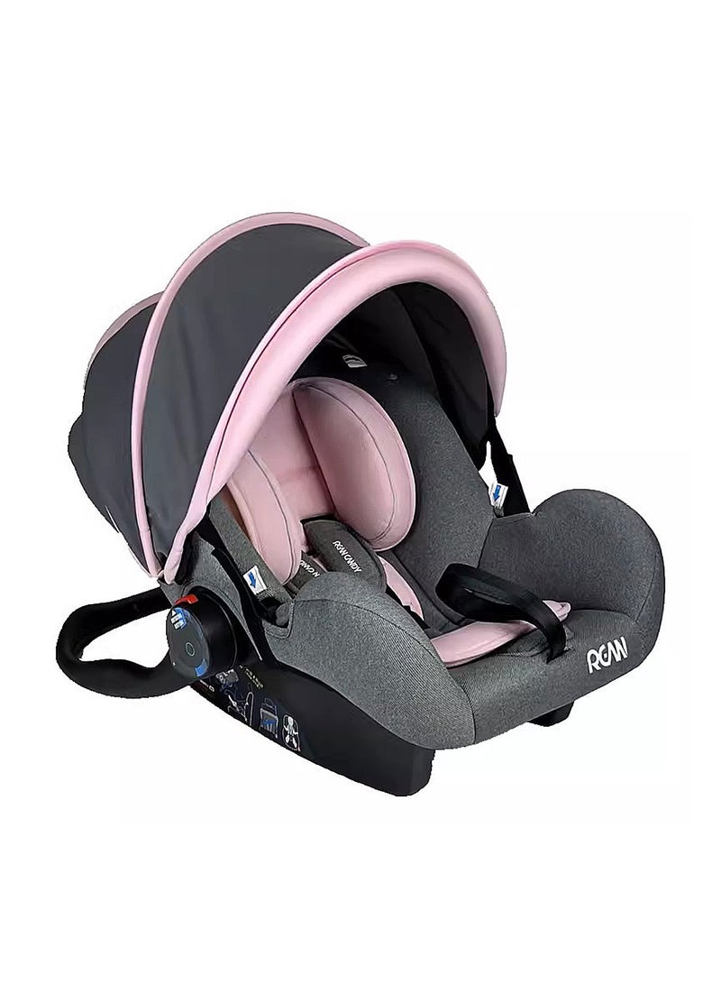 MaBaby 4 In 1Baby Safety Car Seat, Adjustable Backrest And Canopy, Three-Point Safety Belt, Car Carrier For Kids From 0-15 Months  - Image 1