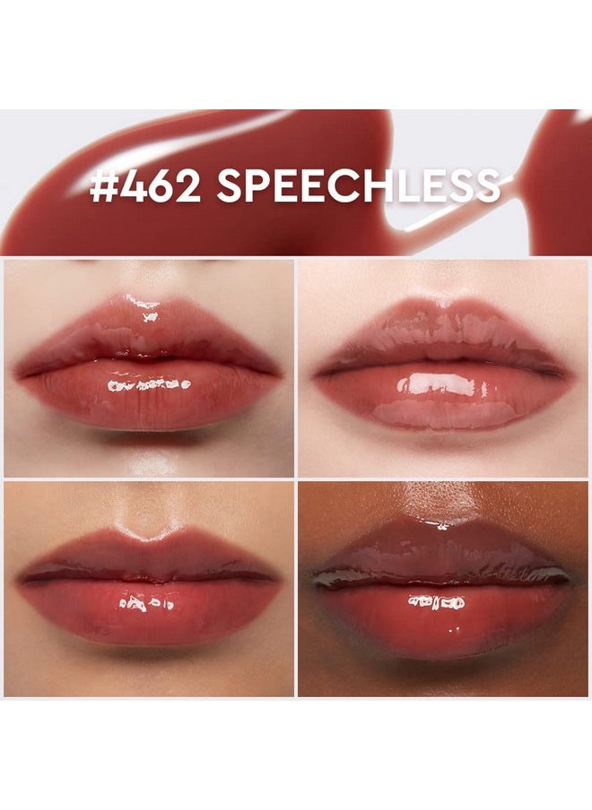 HERA أحمر شفاه مكياج كوري لامع مثير من جيني بيكيد لشفاه ناعمة وممتلئة من Amorepacific 5G Speechless (462)  - Image 5