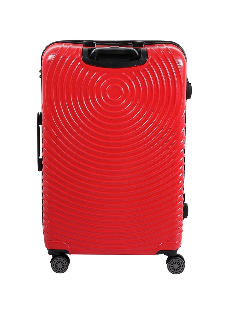Biggdesign - Biggdesign Lightweight Cats Design Carry On Luggage with Spinner Wheel and Lock System Red 20-Inch - Image 1