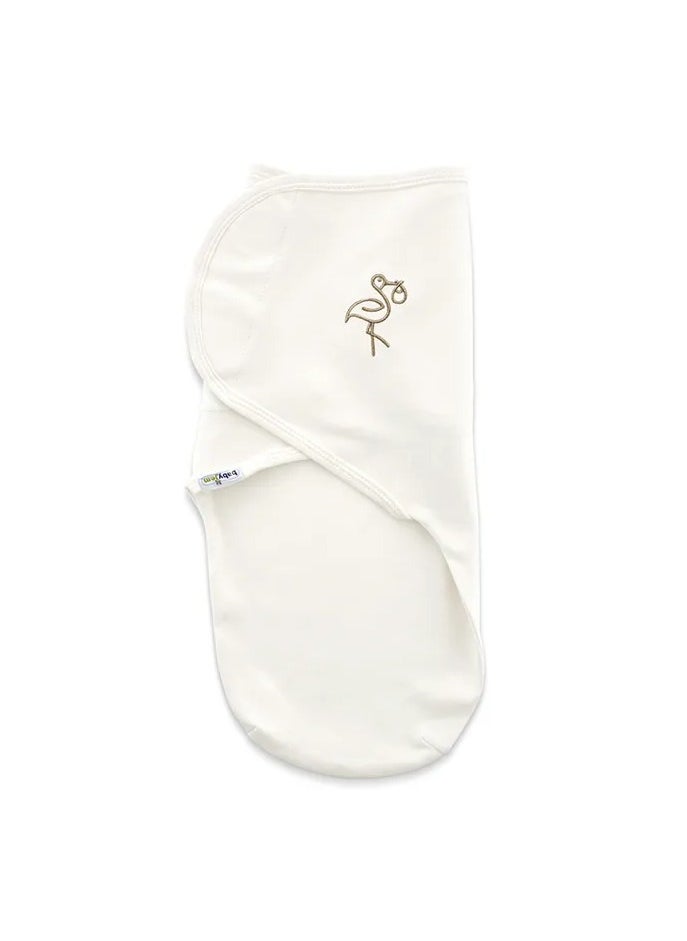 بيبي جيم BABYJEM Baby Cotton Swaddle - Ecru (0 Months+) (430EU)  - Image 2