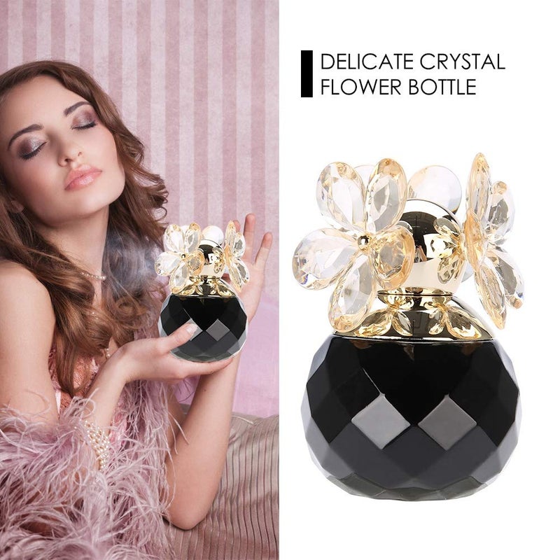 klarako Perfumes For Women Clearance, Perfume For Women 60Ml Women Lady Longlasting Perfume Flower Wood Fragrance Perfume Yellowblack Perfume For Women(Black) - Image 5