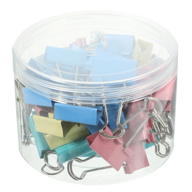 25mm 48 Pieces Metal Mini Binder Clips For Document Filing And Office Paper Organizing - Image 2