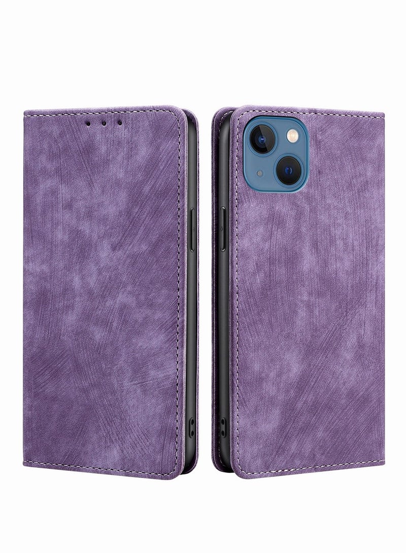 Motim Iphone 14 Wallet Case with Card Holders, Leather Magnetic Slim Casel, Shockproof Protective Hard Back Case with Pocket and Stand - Image 2