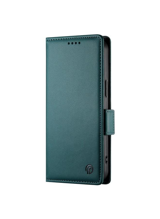 Zaboon Case For Honor X9c Global / Magic7 Lite Side Buckle Magnetic Frosted Leather Phone Case  - Image 2