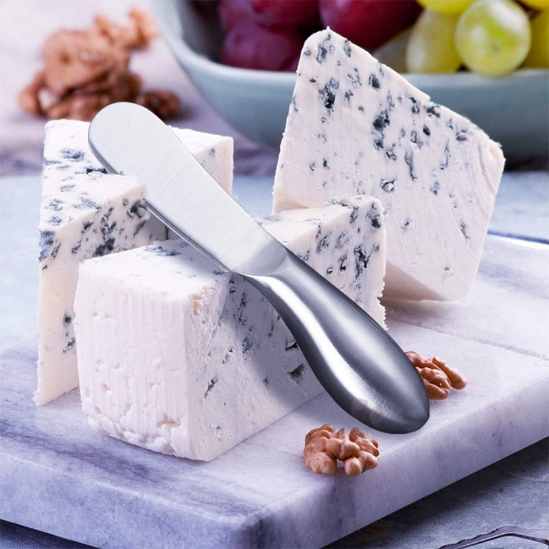 WoneNice 4-Piece Spreader Knife Set, Stainless Steel for Cheese Butter Jam, Dishwasher Safe Kitchen & Serving Utensils, Gift for Wedding Housewarming Christmas - Image 5