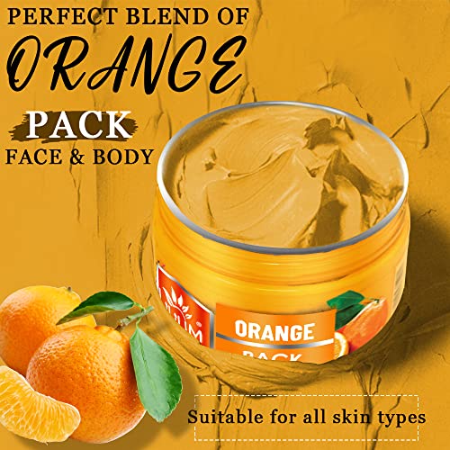 Lilium Suppleness & Smoothness Orange Facial Kit 1000GM | Nourishes & Tighten The Skin | Minimizes Signs of Ageing, Wrinkles, Fine Lines & Dark Spots |Skin Exfoliation & Refreshed Glowing Skin - Image 3