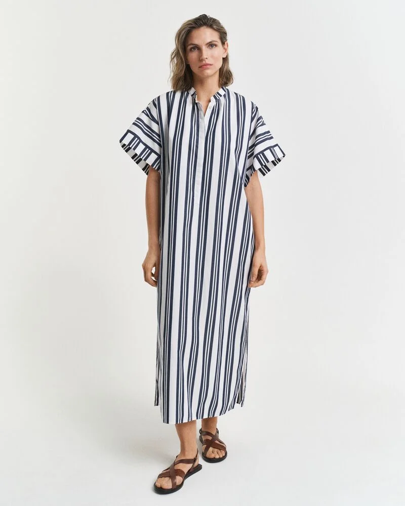 GANT  Oversized Striped Caftan Dress for Women | Best Price UAE