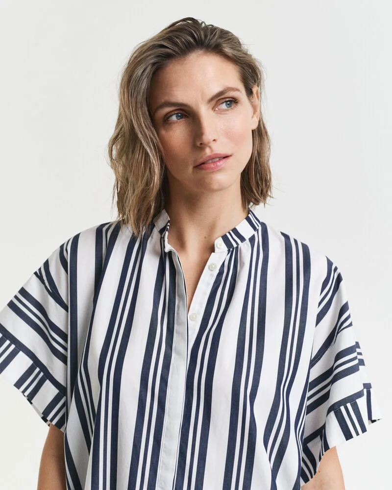 GANT  Oversized Striped Caftan Dress for Women | Best Price UAE