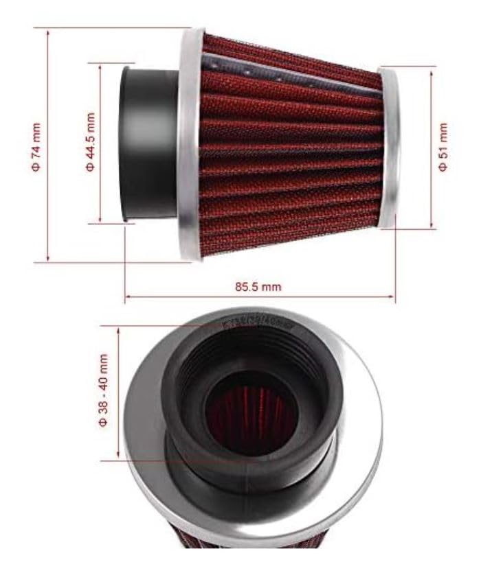 Taç TA HP High-Performance Bike Air Filter | Universal Fit for All Motorcycles | Multi-Layer Filtration System | Durable Engine Protection and Performance Boost | Easy Installation - Image 3