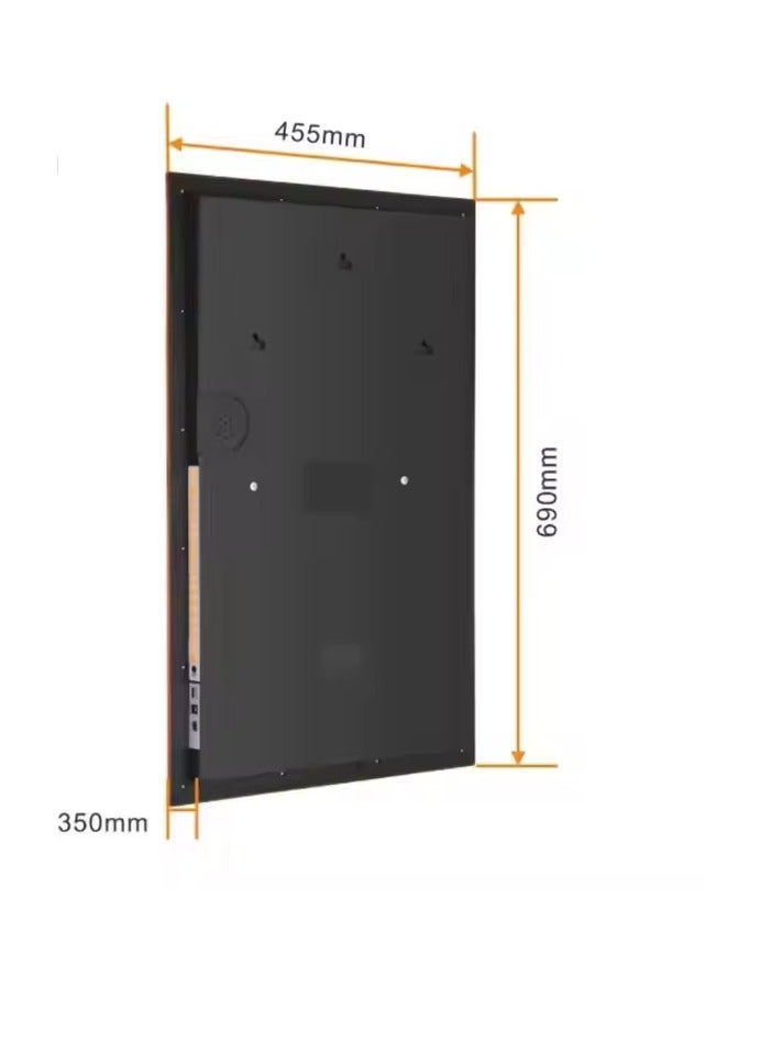 ساعه مسجد ديجيال اذان بريموت - (AZ-060) - 60CM*45CM  - Image 3