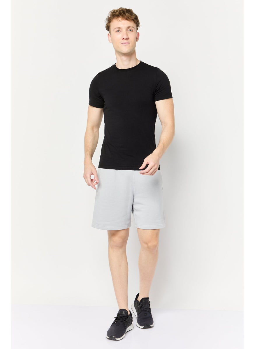 Reebok Men Sportswear Fit Training Shorts, Grey  - Image 2