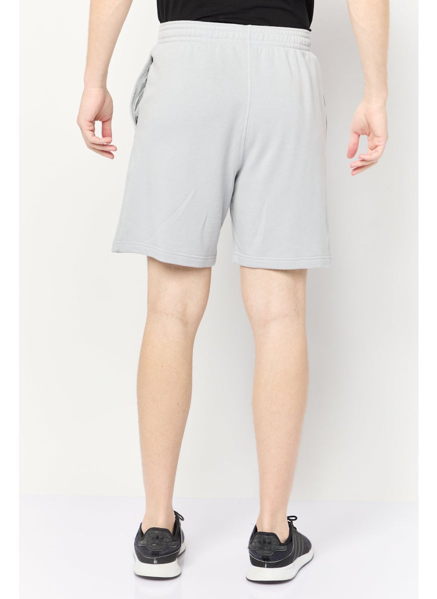 Reebok Men Sportswear Fit Training Shorts, Grey  - Image 4