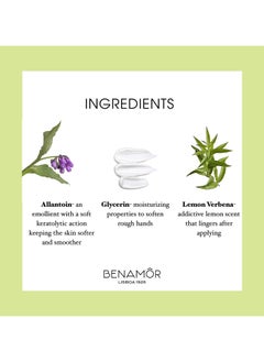 BENAMÕR Benamor Alantoine Shower Gel with Allantoin Moisturising and Revitalising Body Wash Delicious Verbena and Lemon Scent Paraben free 500ml  - Image 3