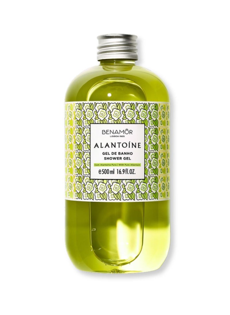 BENAMÕR Alantoine Shower Gel – Refreshing Gel-to-Cream Body Wash with Allantoin, Lemon & Verbena | Softening, Hydrating Cleanser – 500ml - Image 1
