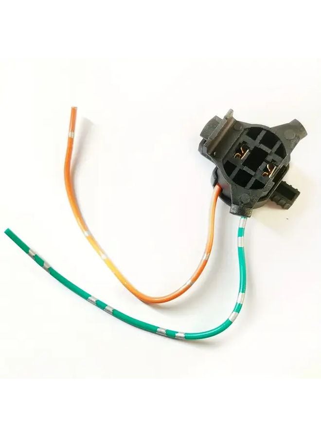 1pc H7 Car Headlight Socket Plug With Automatic Drop Cover Automotive Connector - Image 1