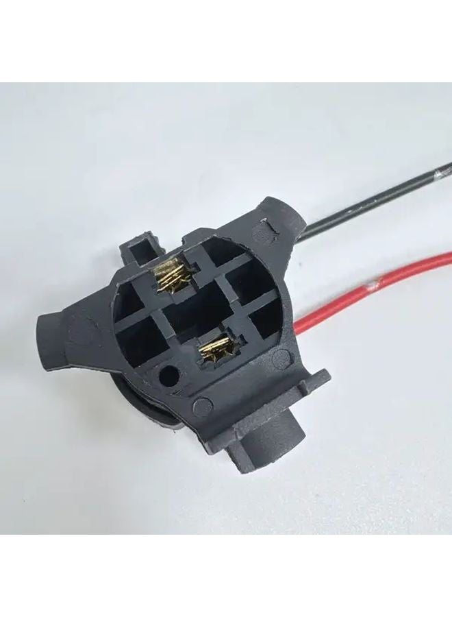 1pc H7 Car Headlight Socket Plug With Automatic Drop Cover Automotive Connector - Image 4