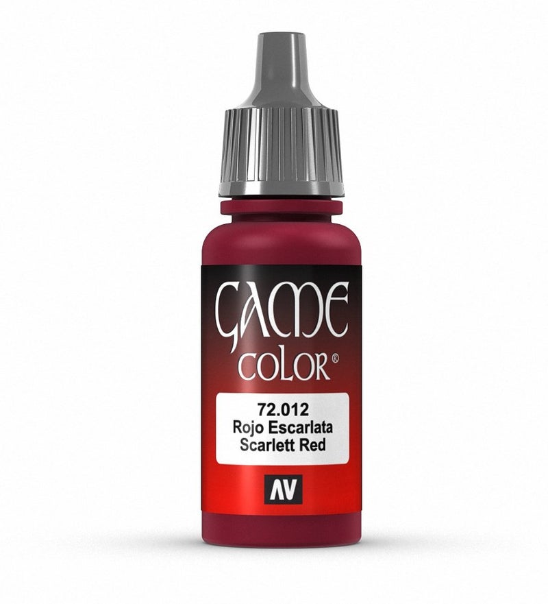 Vallejo Game Color Scarlett Red Paint 17ml