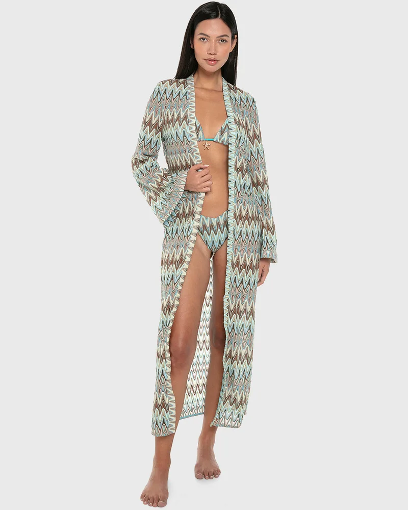 ايسلا اند ايفي Isla & Evie Crochet Long Swim Cover Dress