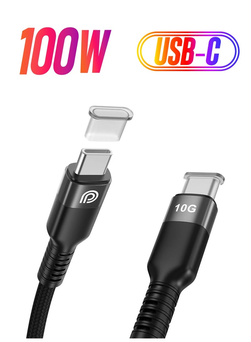 Phone Planet 1M USB C to USB C Cable, 100W USB 3.1 Gen 2 Cable - Image 1