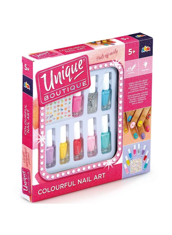 Addo Unique Boutique Colourful Nail Art Set - Image 5