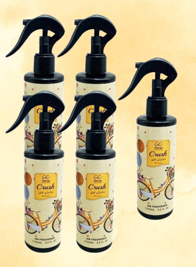 Genie Collection 5 Pieces Genie Crush Air Freshener 250ml - Image 1