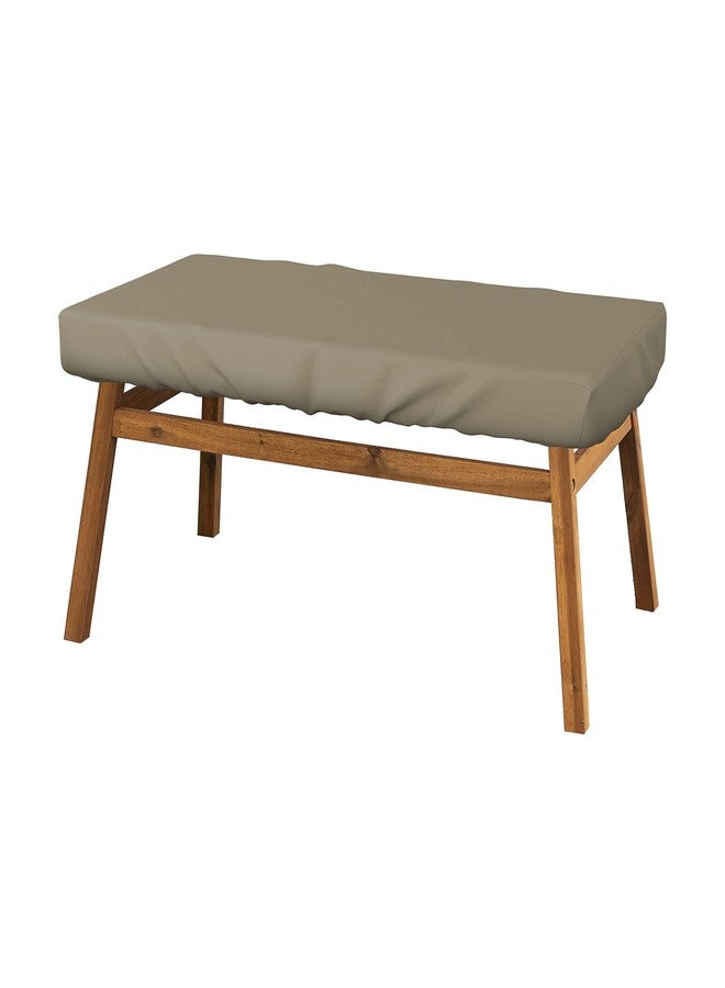 Covers & All Rectangle Table Top Cover 12 Oz - Customize Your Cover with Any Size - 100% Weather Resistant Outdoor Table Cover with Air Pocket and Elastic for Snug Fit (5" H x 70" W x 35" D, Beige) - Image 1