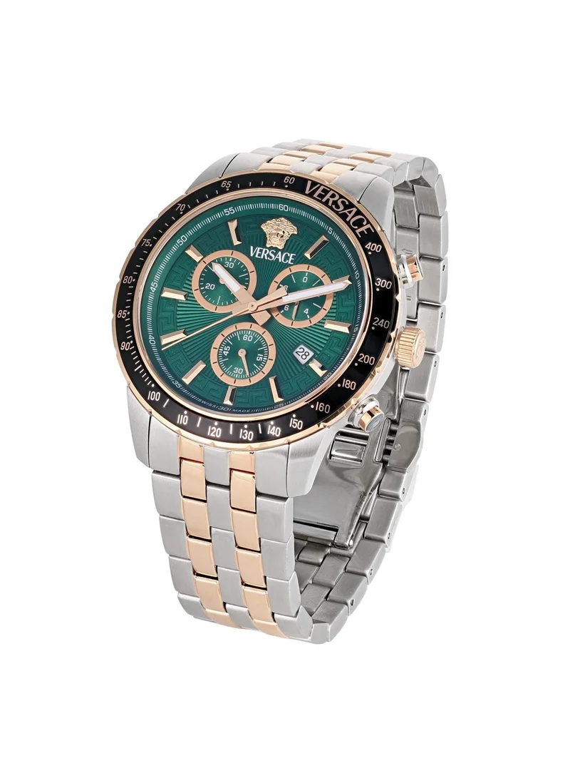 فيرزاتشي Sport Chrono Quartz Green Dial  Watch