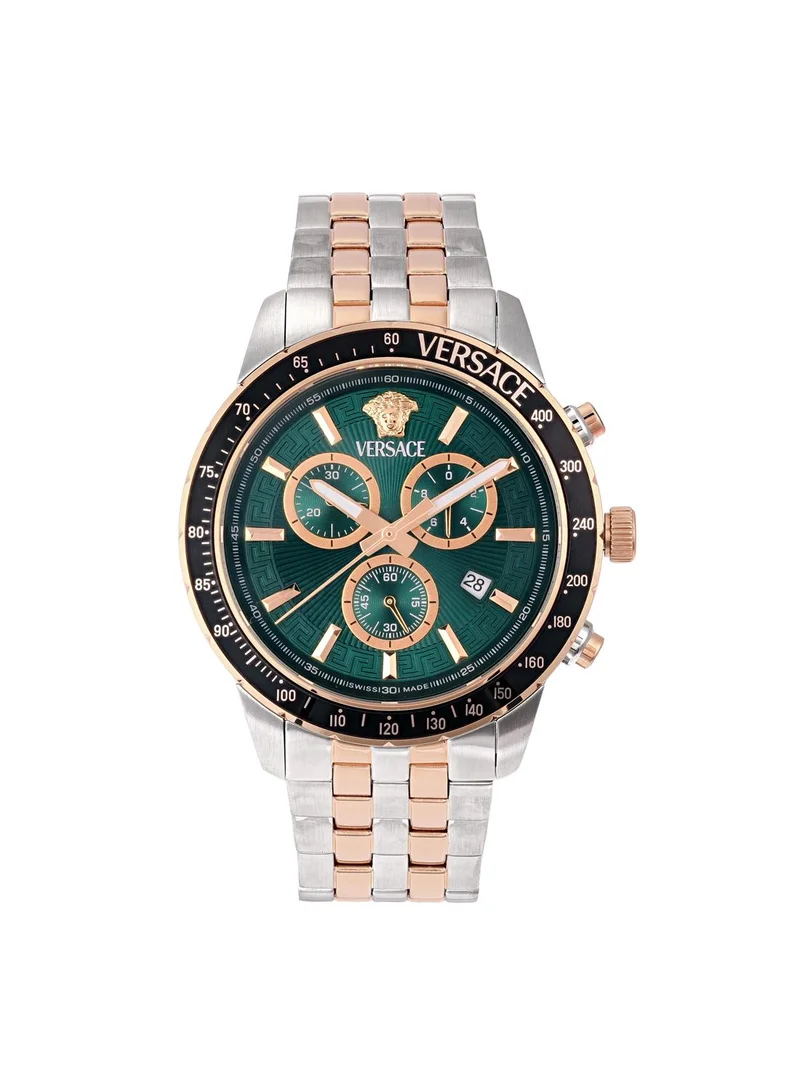 فيرزاتشي Sport Chrono Quartz Green Dial  Watch