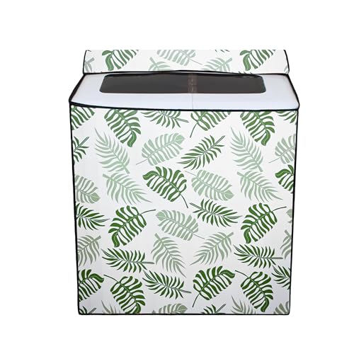 Star Weaves Semi Automatic Washing Machine Cover for LG 6 kg, 6.2 kg, 6.5 Kg, 7 kg, 7.5 kg 8 Kg (80.01x50.8x86.34 cms) Dustproof & Waterproof Washing Machine Cover - - SABKUM174 - Image 4