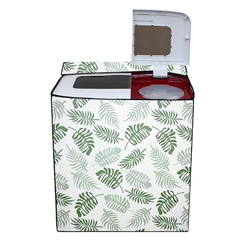 Star Weaves Semi Automatic Washing Machine Cover for LG 6 kg, 6.2 kg, 6.5 Kg, 7 kg, 7.5 kg 8 Kg (80.01x50.8x86.34 cms) Dustproof & Waterproof Washing Machine Cover - - SABKUM174 - Image 1