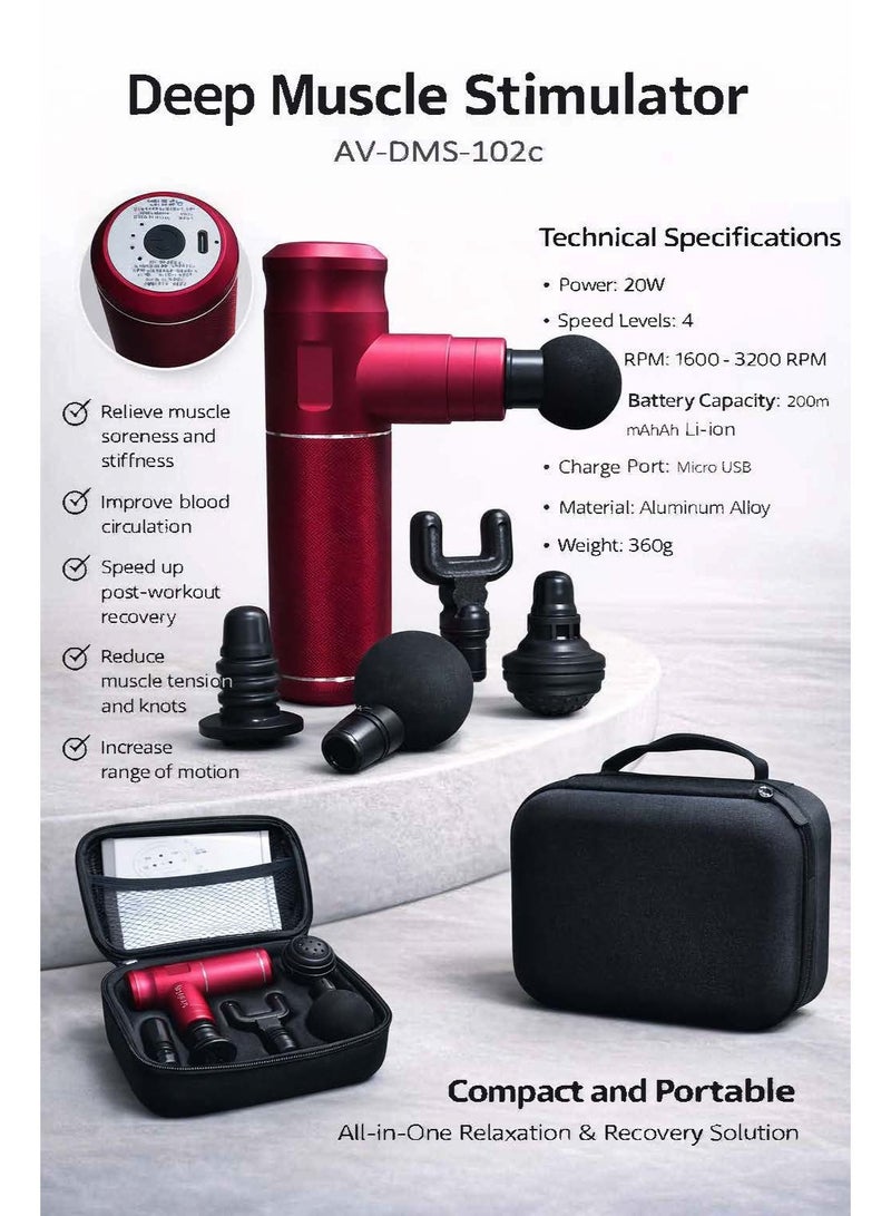 Altivox Deep Muscle Stimulator for Massage - Image 2