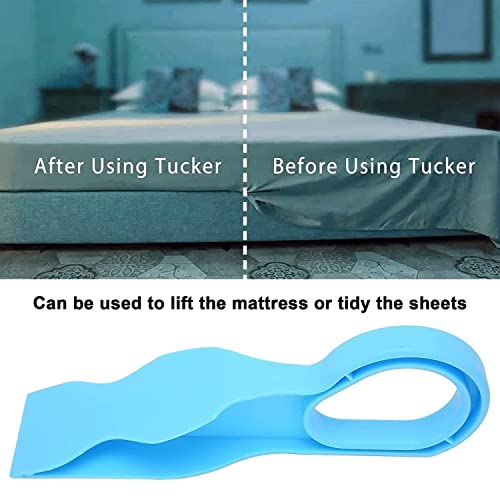 ARTO Bedsheet Tucker Mattress Lifter Tool | Handy Bed Sheet Tightener for Hotel | Mattress Lifter Tool | Bedsheet Change Helper (Blue, Pack of 2) - Image 4