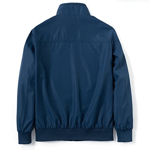 URBANFIND Men's Sports Shell Jacket Lightweight Windbreaker Outdoor Recreation Coat US XL Blue - Image 2