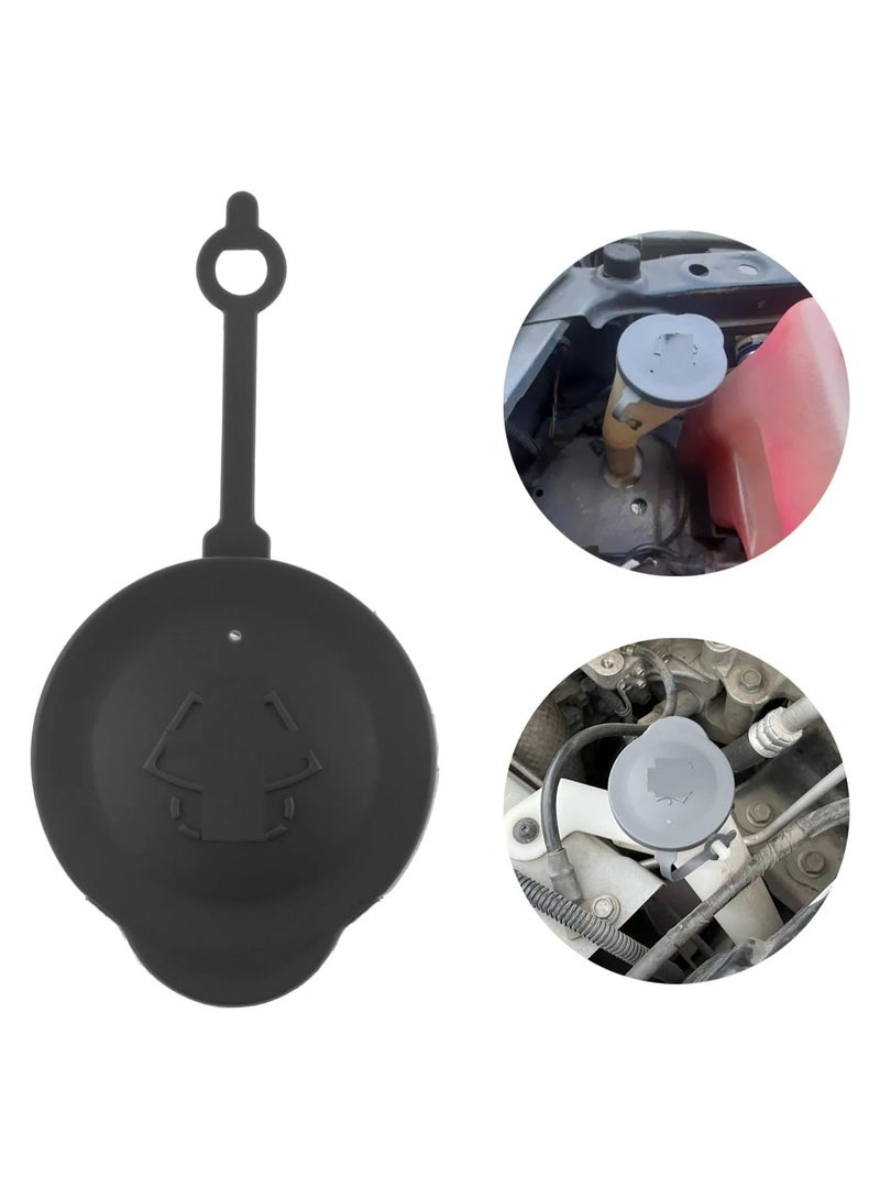SOLDOUT Car Windshield Wiper Washer Fluid Reservoir Cover Water Tank Bottle Lid Cap Compatible with Nissan Micra K13 28913-1HA3A - Image 1