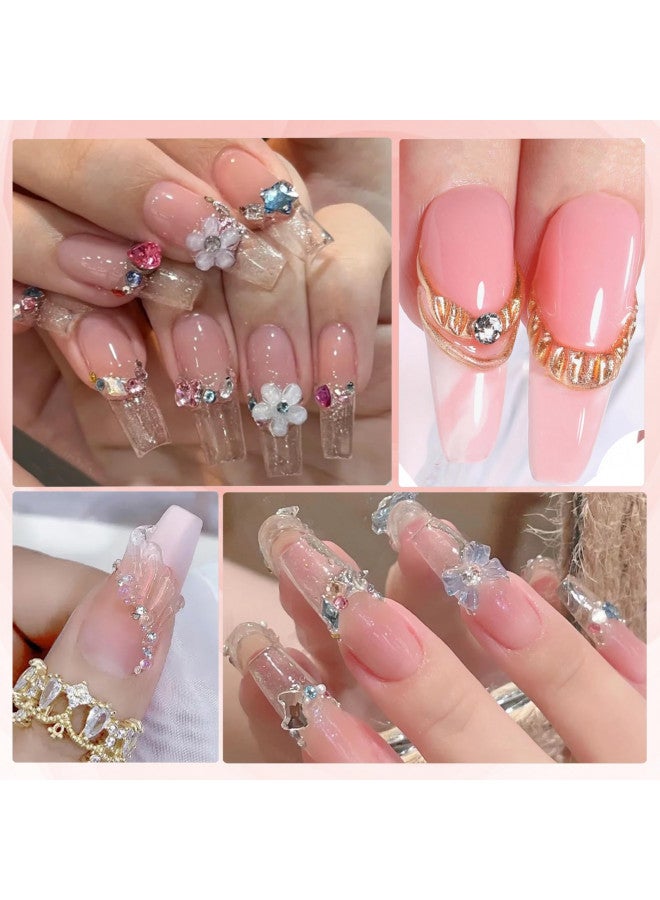 NAIL GIL NAILGIL Solid Builder Gel For Nails, 2.1oz Large Capacity 3D Gel Nail Art Sculpture Non-Sticky Hand Clear Extension Gel Sock Off UV LED with 3D Silicone Mold Salon DIY at Home  - Image 4