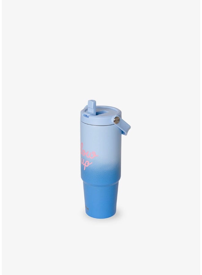 Citron - Glow Up Stainless Steel Insulated Tumbler - Blue - 900 ml - Image 3